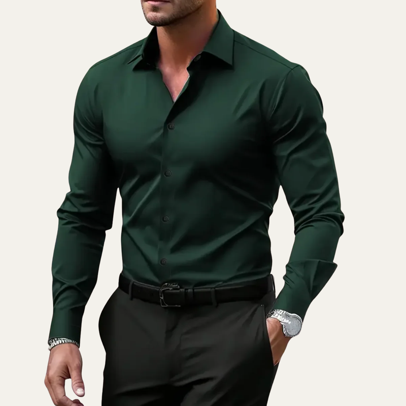 Beau | Stretch Button Up Slim Fit Dress Shirt