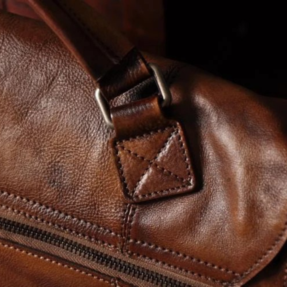 Earl | Vintage Genuine Leather Crossbody Shoulder Bag for Men
