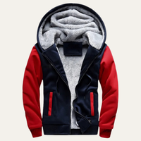 Elmore sweatshirt in Red Blue