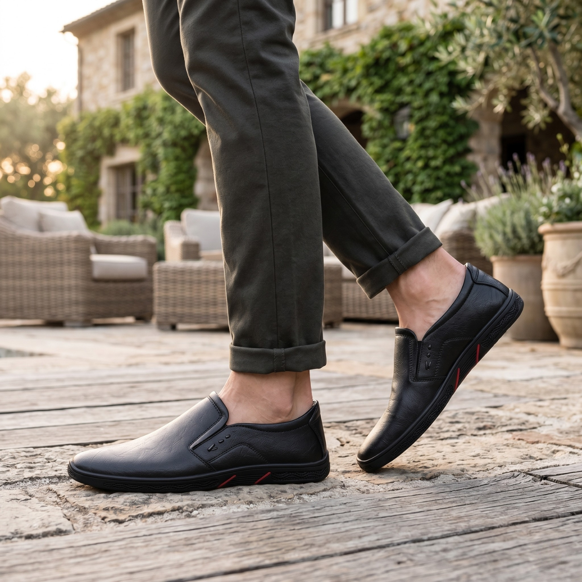 Igor | Leather Moccasin Slip On Dress Shoes