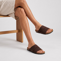 Ira slide sandals Brown