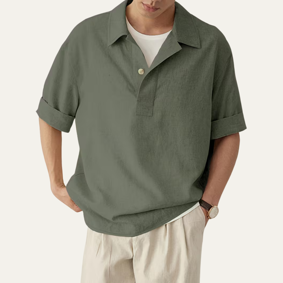 Lazarus | Breathable Short Sleeve Polo Shirt