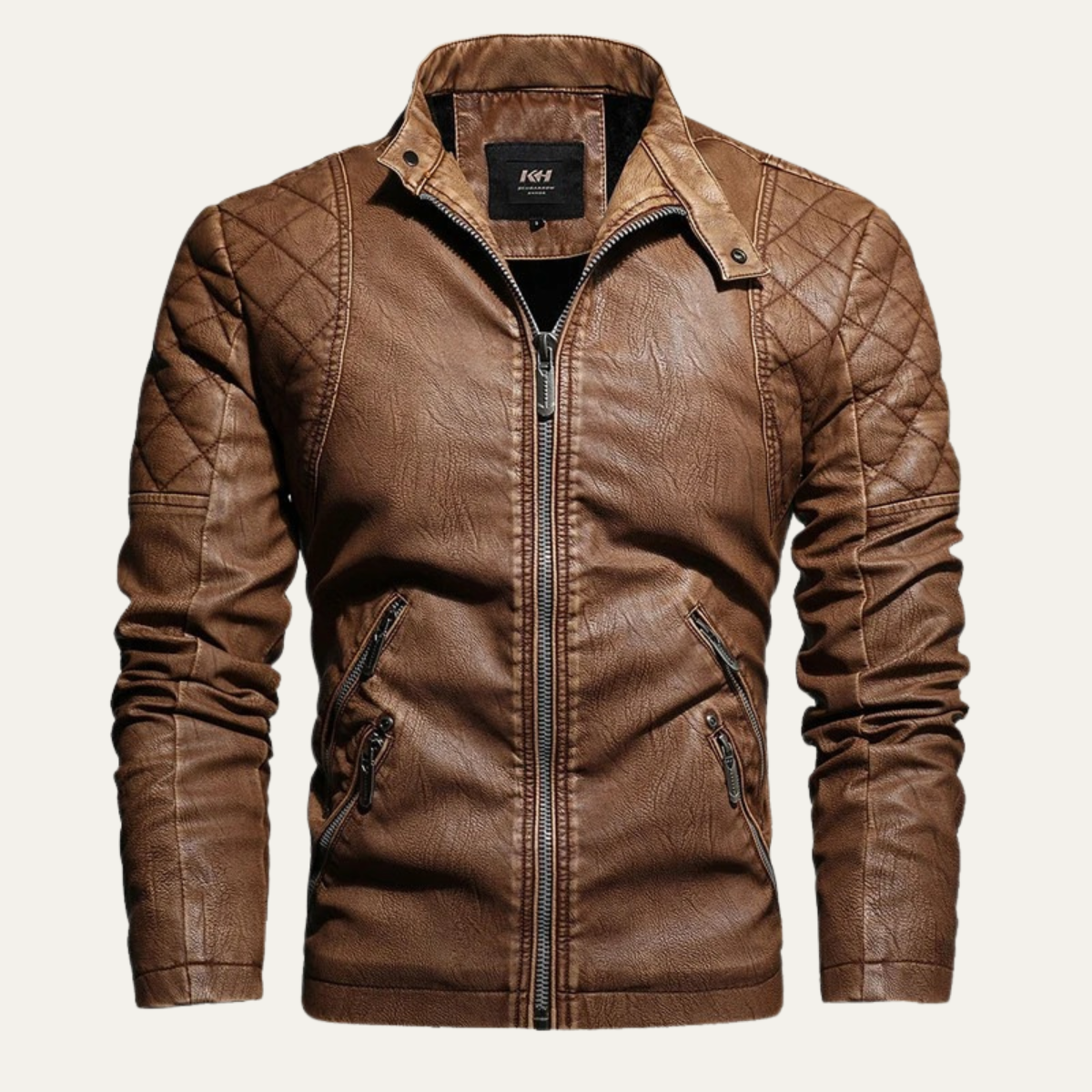 Merrick biker jacket Yellow