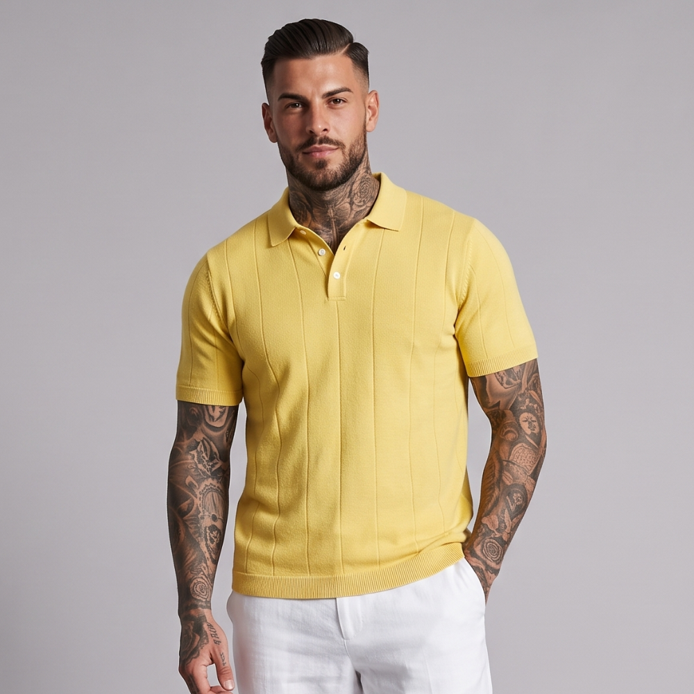 Crispin | Men's Short Sleeve Polo Shirt