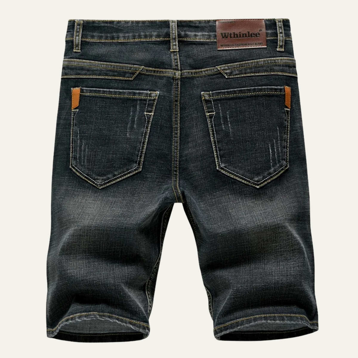 Gregory | Straight Fit Trendy Denim Shorts for Men