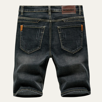 Gregory | Straight Fit Trendy Denim Shorts for Men