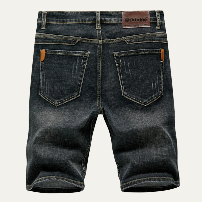 Gregory | Straight Fit Trendy Denim Shorts for Men