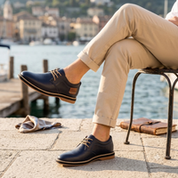 Immanuel | Elegant Leather Lace Up Dress Shoes