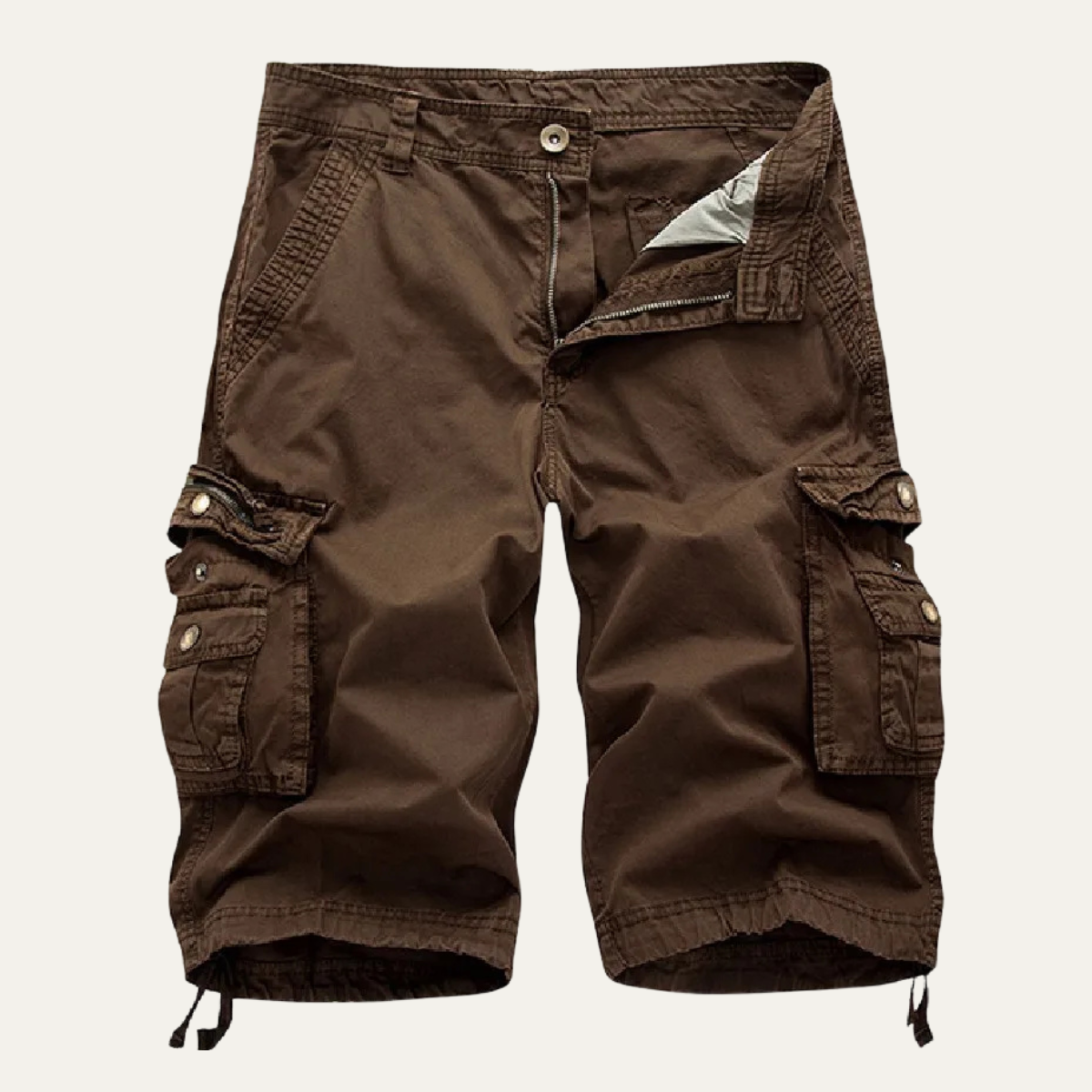 Jake | Cotton Utility Cargo Shorts with Multiple Pockets