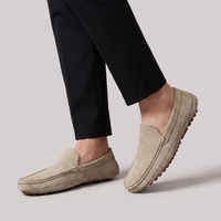 Noel | Men's Suede Leather Slip-On Loafers