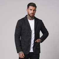 Lawrence | Slim Fit Lightweight Button Up Blazer