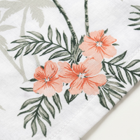 Ignatius | Palm Tree Print Short Sleeve Summer Shirt for Men