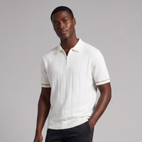 Cornelius | Men's Short Sleeve Quarter Zip Polo Shirt