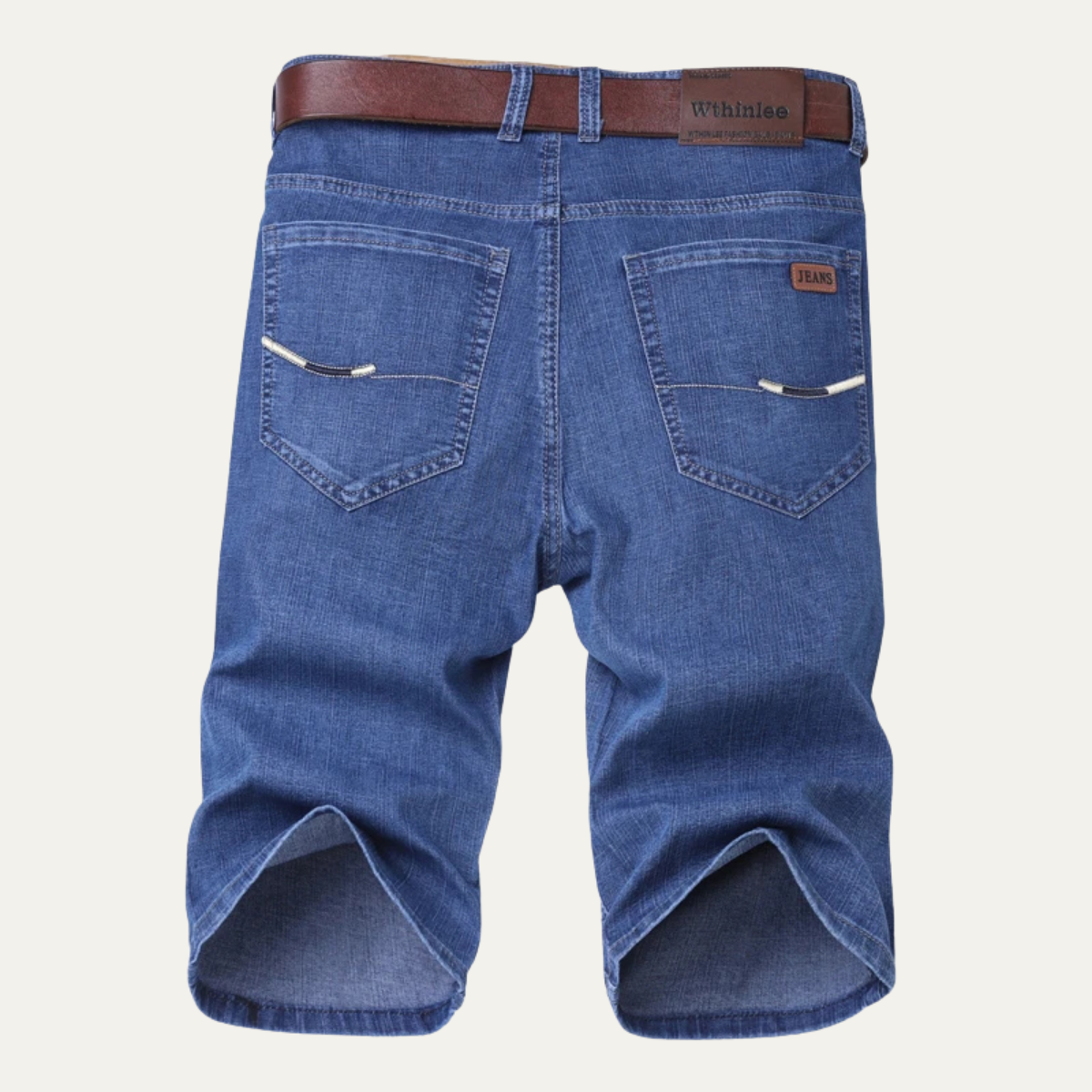 Gregory | Straight Fit Trendy Denim Shorts for Men