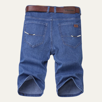 Gregory | Straight Fit Trendy Denim Shorts for Men