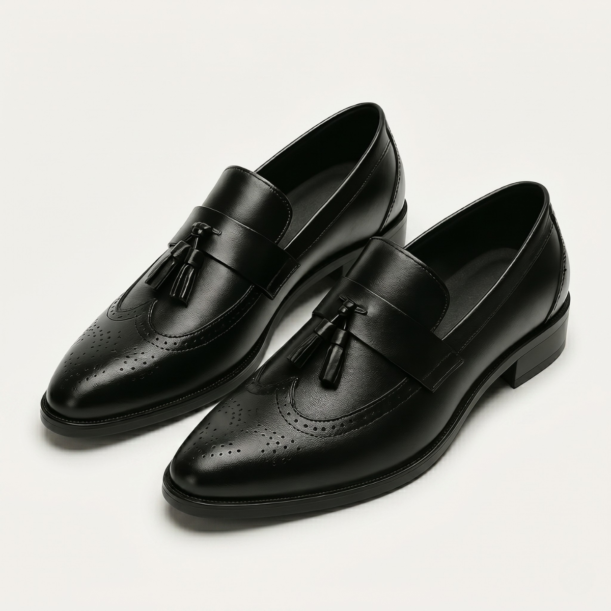 Niall leather tassel loafers