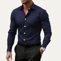 Beau | Stretch Button Up Slim Fit Dress Shirt