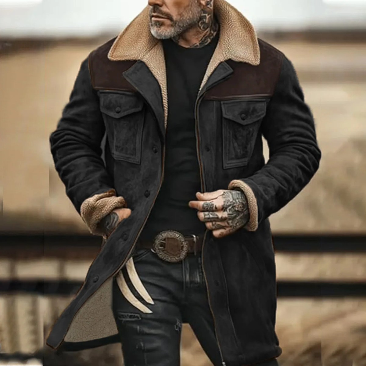 Coleridge Jacket in Black