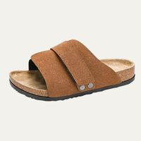 Irving slide sandals Brown