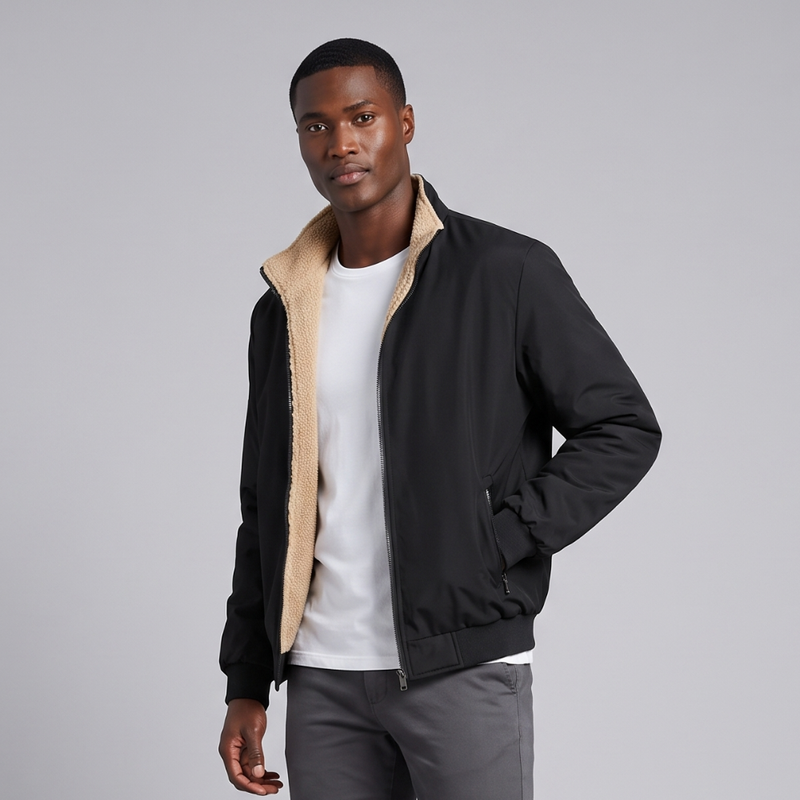 Larson | Fleece Lined Casual Jacket
