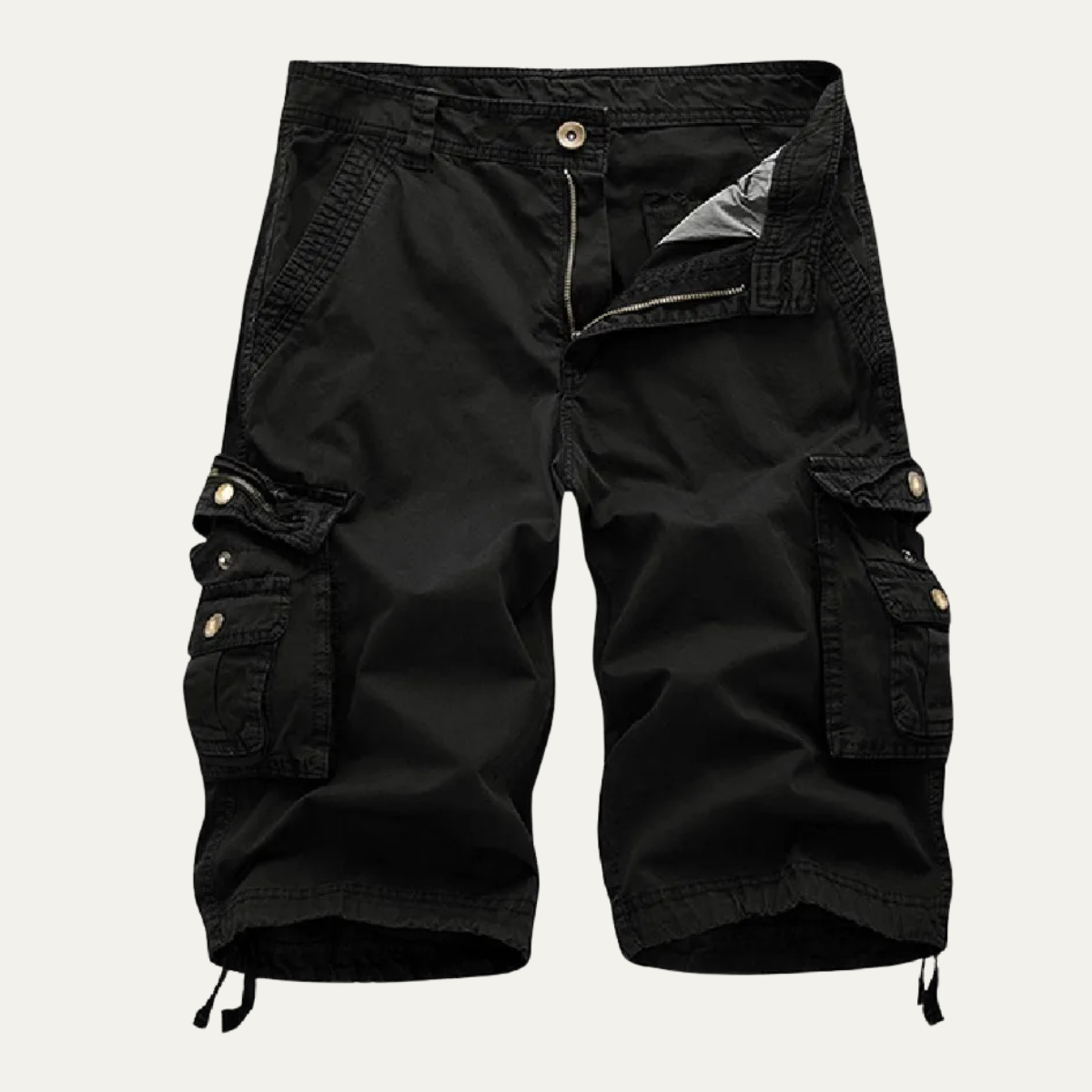 Jake | Cotton Utility Cargo Shorts with Multiple Pockets