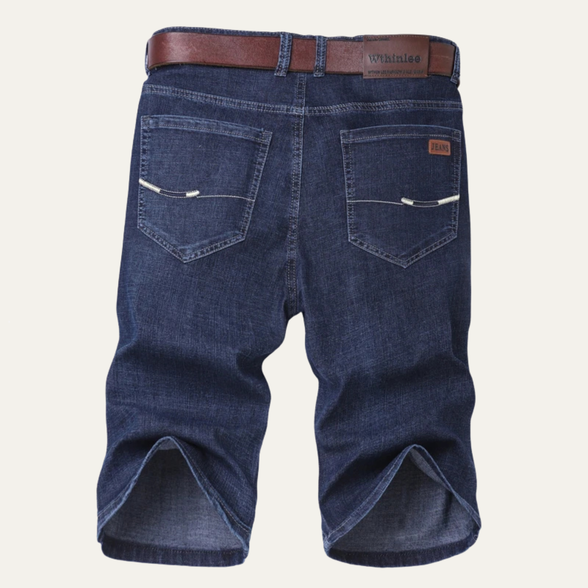Gregory | Straight Fit Trendy Denim Shorts for Men