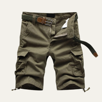 Gerald cargo shorts in Army Yellow