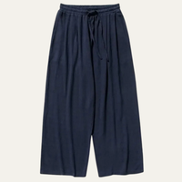 Ronan linen trousers side pocket detail