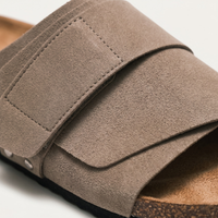 Ira | Cork Footbed Slide Sandals