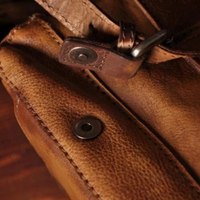 Earl | Vintage Genuine Leather Crossbody Shoulder Bag for Men