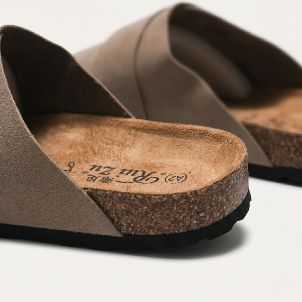 Ira | Cork Footbed Slide Sandals