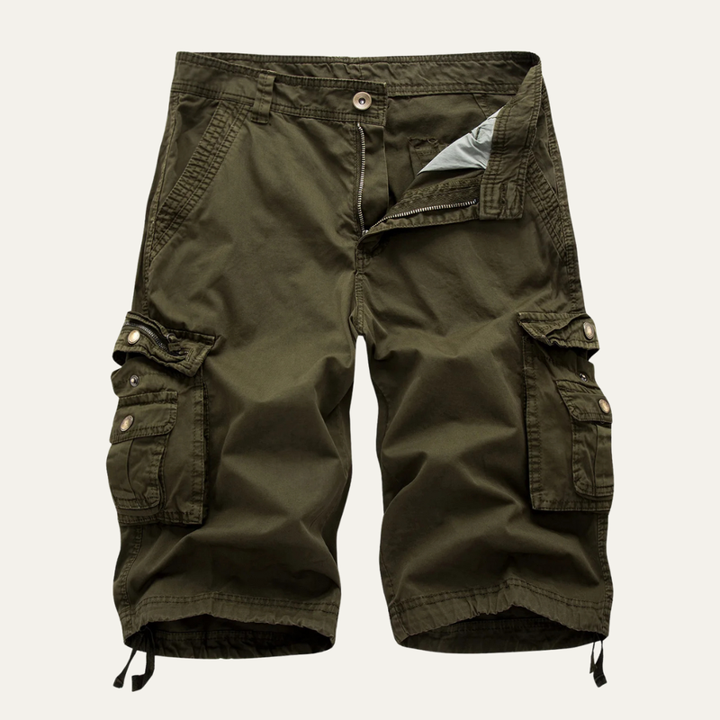 Jagger | Casual Cotton Cargo Shorts with Utility Pockets