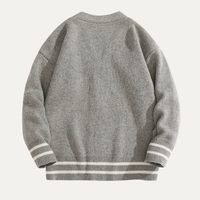 Gawain cardigan knit detail