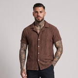 Owen | Textured Short Sleeve Summer Shirt