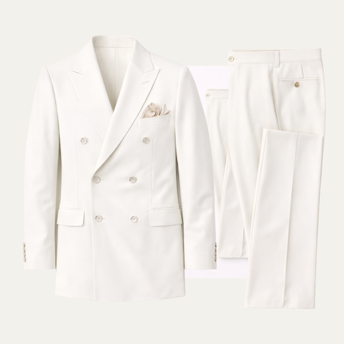 Raul | Double Breasted Suit Jacket and Trousers Set