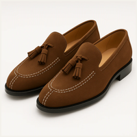 Nicholas suede tassel loafer