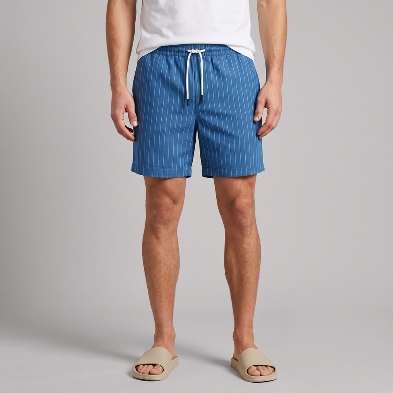 Hamish | Drawstring Relaxed Fit Summer Shorts