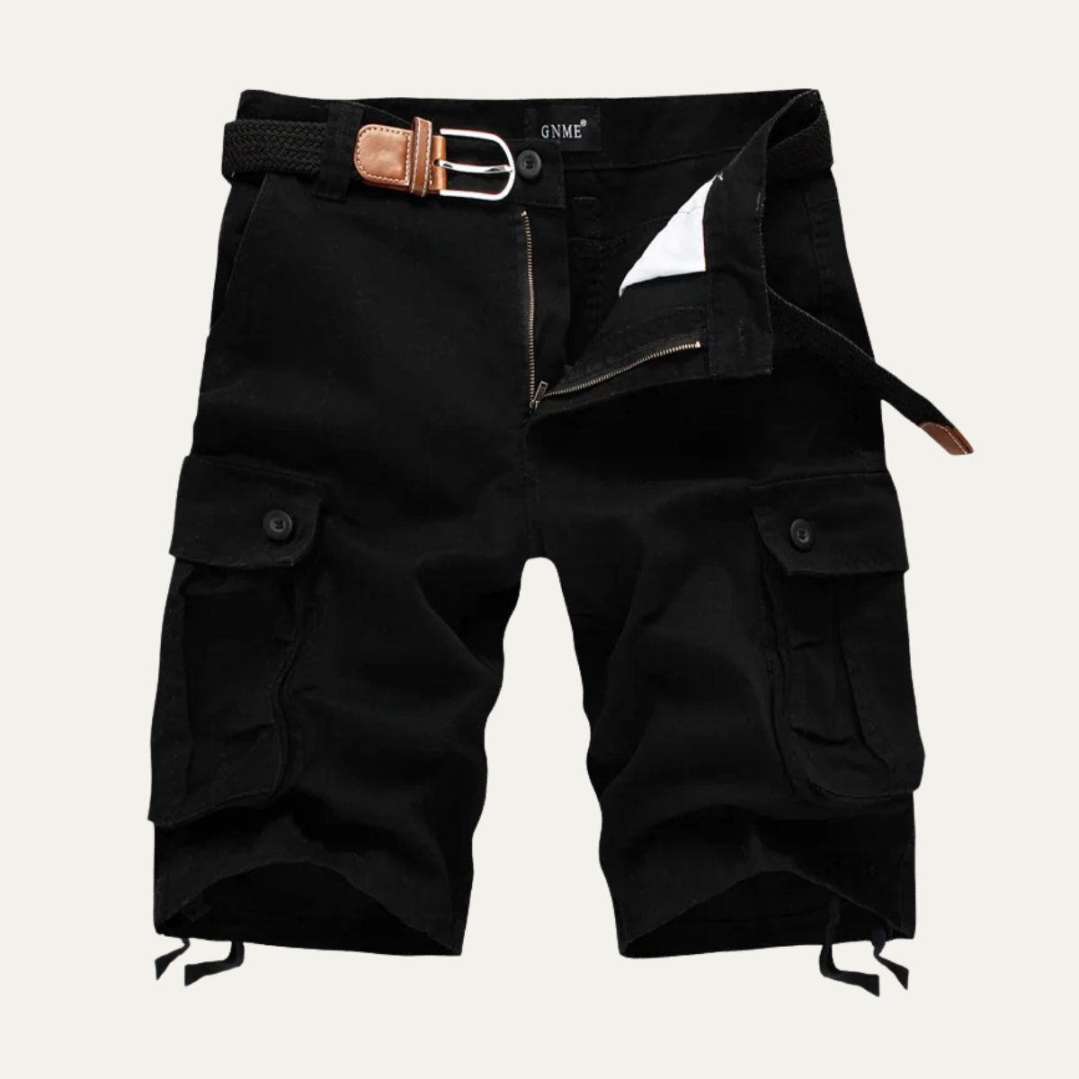 Gerald cargo shorts in Black