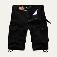 Gerald cargo shorts in Black