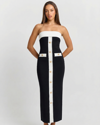 Bridget | strapless summer dress