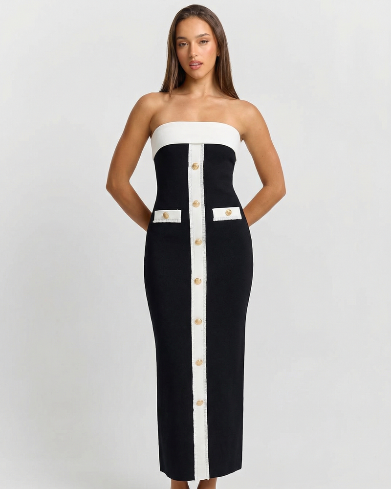Bridget | strapless summer dress