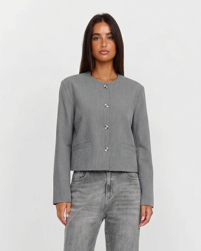 Ava | cropped blazer