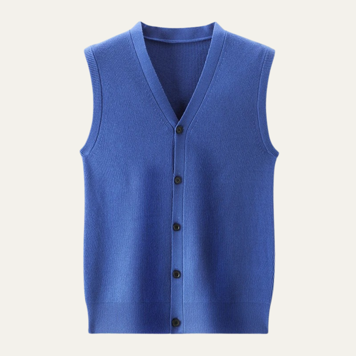 Crowther jumper vest styling detail