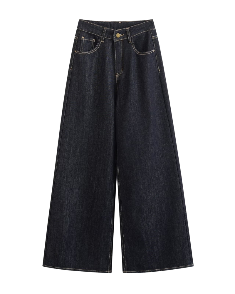 Bethany | Dark Wash Wide Leg Jeans