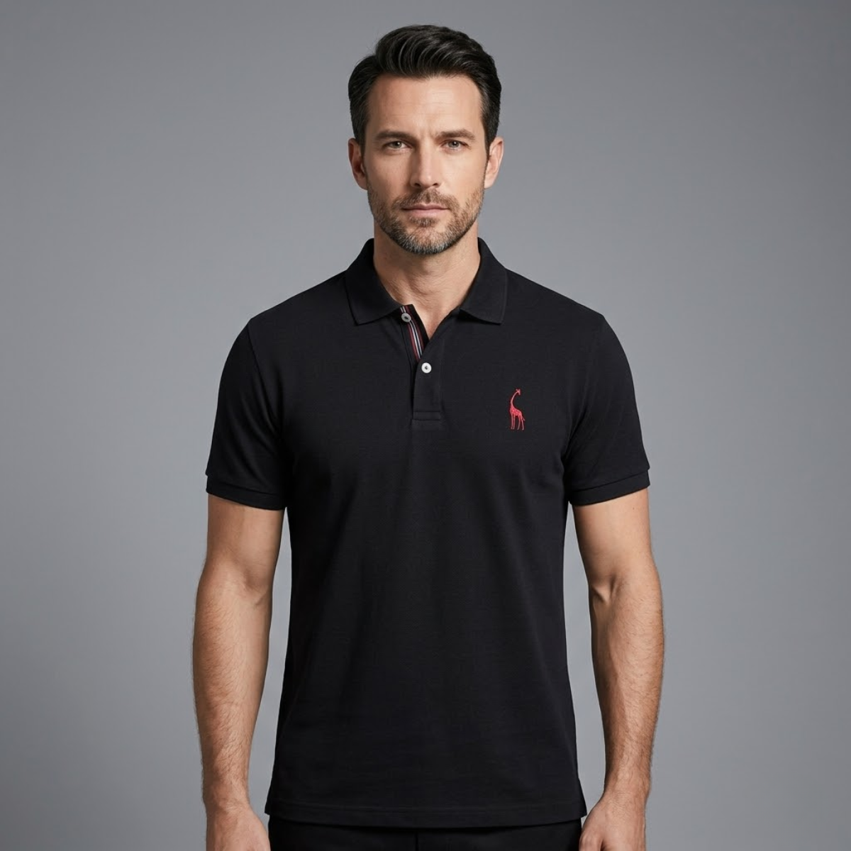 Kai | Cotton Tailored Short Sleeve Polo Shirt