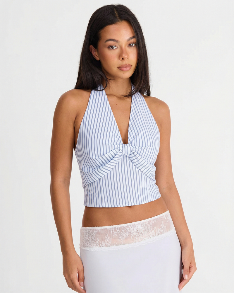Mollie | tie front top