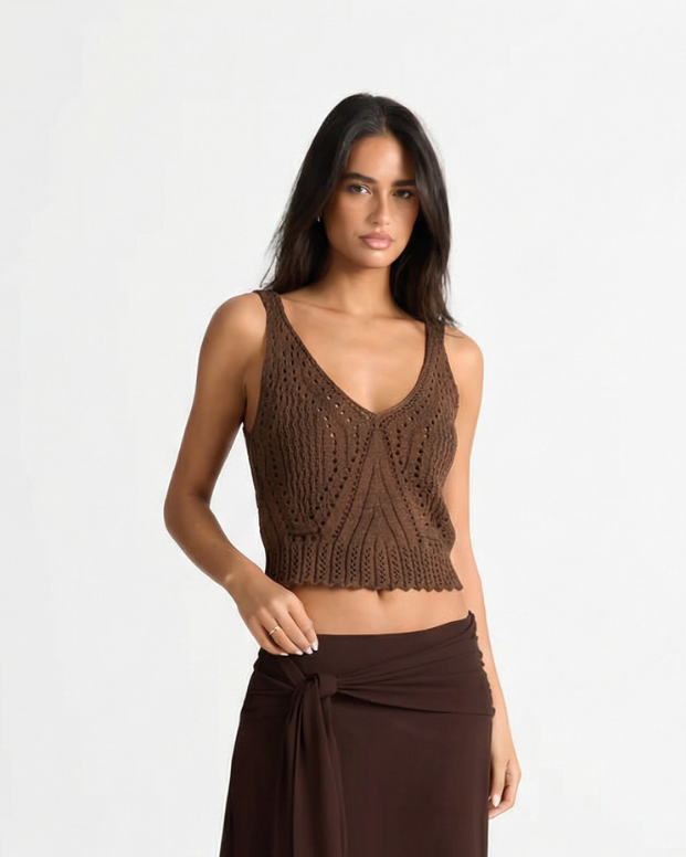 Eden | crochet top
