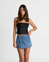 Delilah | denim mini skirt