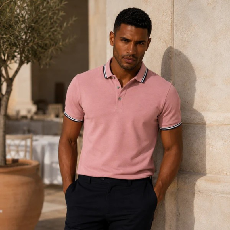 Raymond | Elegant Cotton Polo Shirt