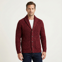 Mark | Chunky Knit Shawl Collar Cardigan